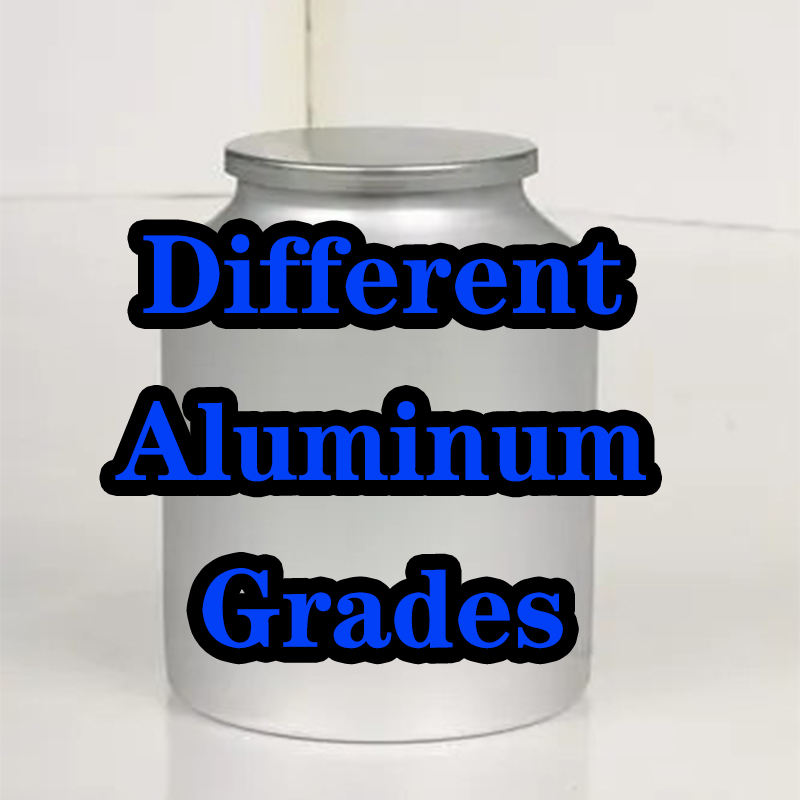 Gradi di alluminio differenti