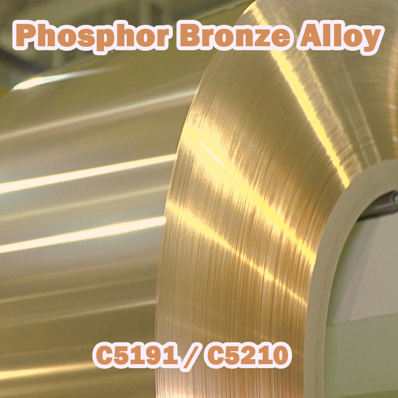 C5191 C5210 Serie in lega di bronzo Phospor